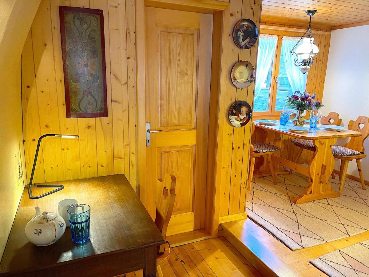 Swisshut Stunning Views Alps Lake - Chalet Erli Darligen Ngoại thất bức ảnh